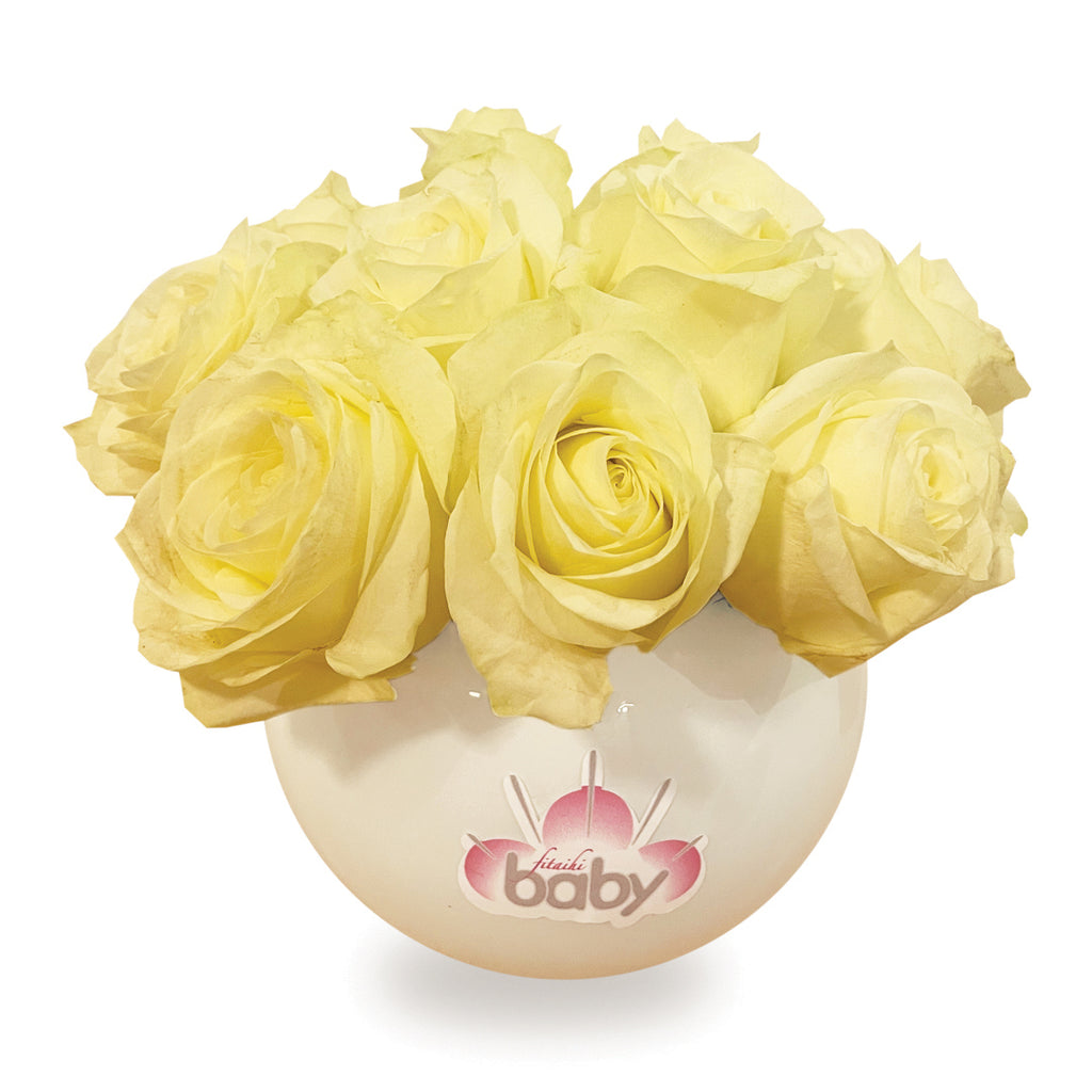 Baby Fitaihi Yellow Roses Arrangement - Baby Fitaihi