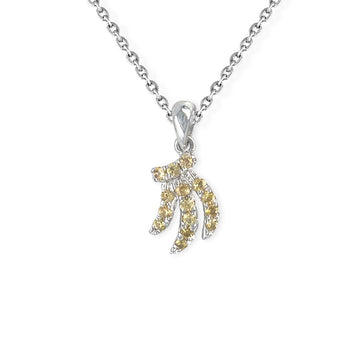 Banana shape Gold Necklace - Baby FitaihiBanana shape Gold Necklace