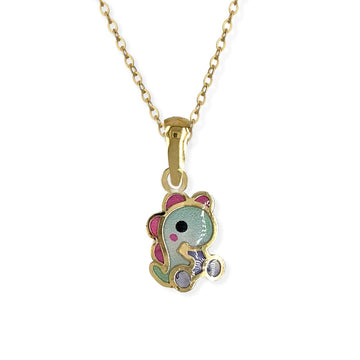 Bumpy Dino Necklace - Baby FitaihiBumpy Dino Necklace