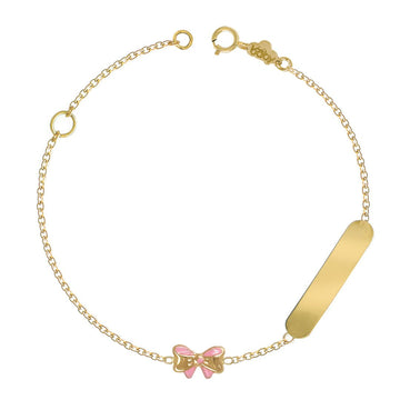 Butterfly Shape Gold Bracelet - Baby FitaihiButterfly Shape Gold Bracelet