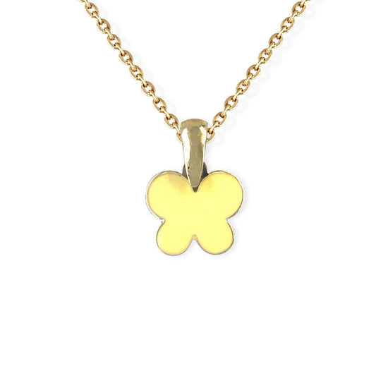 Butterfly Shape Gold Necklace - Baby FitaihiButterfly Shape Gold Necklace
