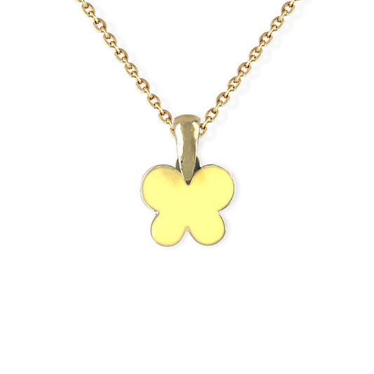 Butterfly Shape Gold Necklace - Baby FitaihiButterfly Shape Gold Necklace