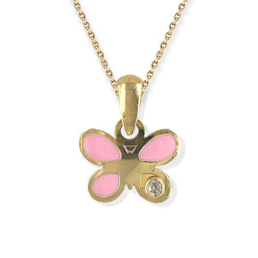 Butterfly Shape Necklace - Baby FitaihiButterfly Shape Necklace