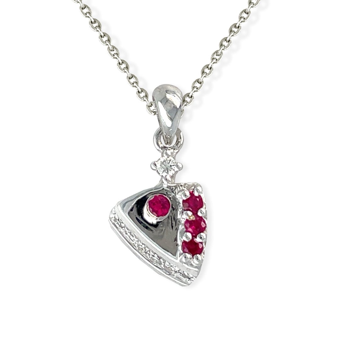 Cherry Cake Necklace - Baby FitaihiCherry Cake Necklace