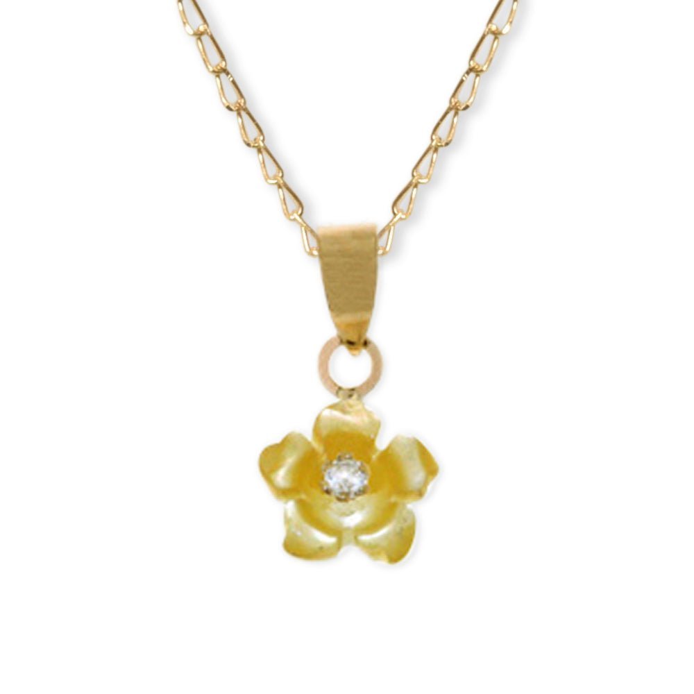 Daffodil Flower Necklace - Baby FitaihiDaffodil Flower Necklace