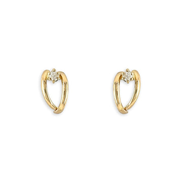 Diamond Earrings - Baby FitaihiDiamond Earrings