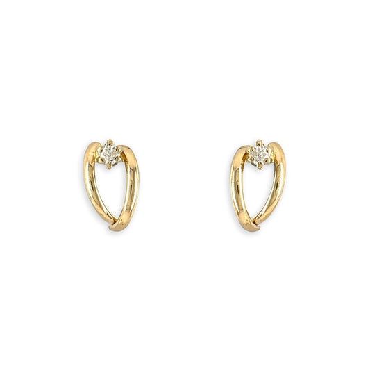 Diamond Earrings - Baby FitaihiDiamond Earrings