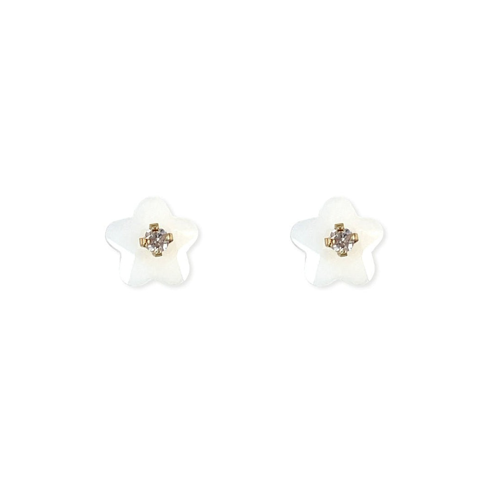 Diamond Star Earrings - Baby FitaihiDiamond Star Earrings