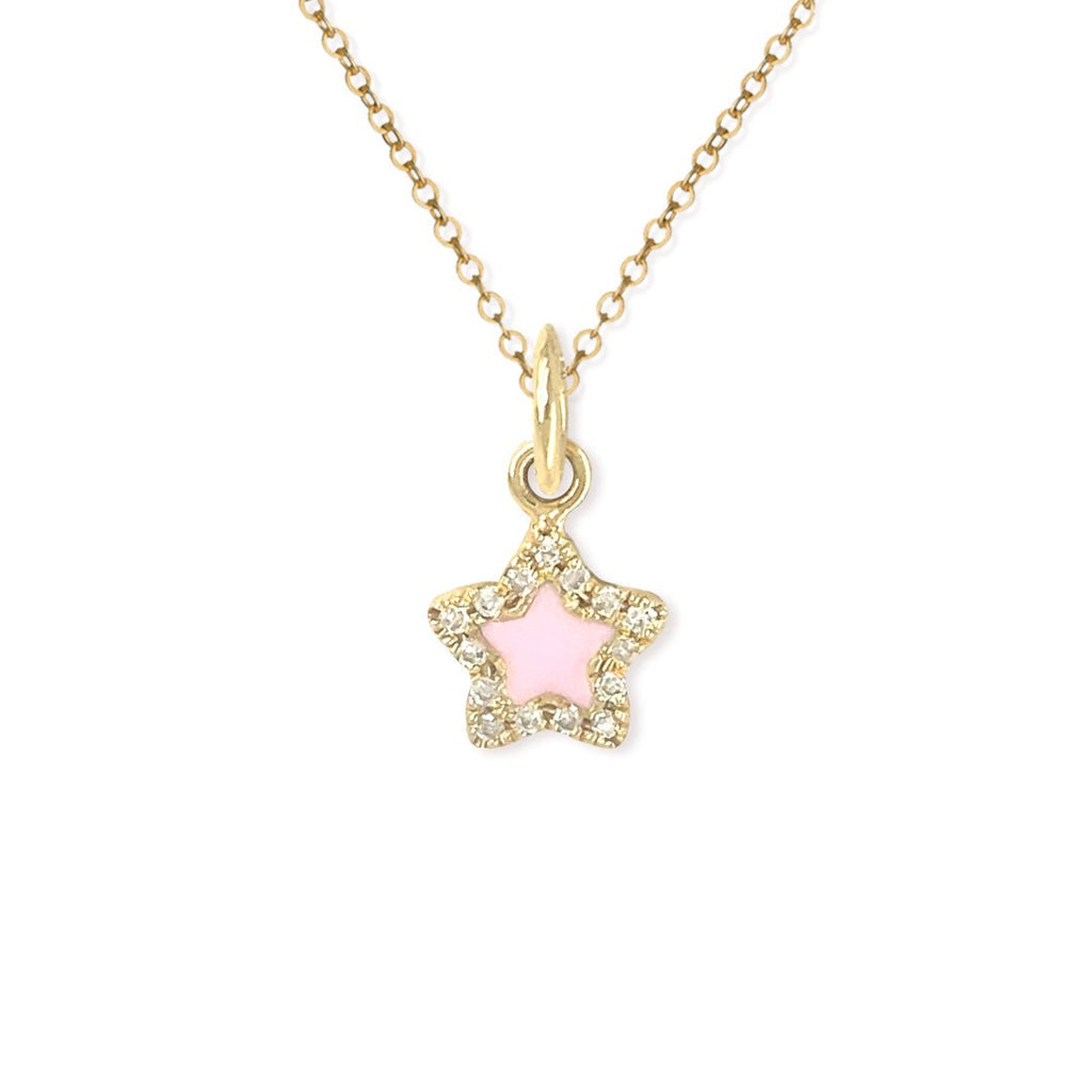 Diamond Star Necklace - Baby FitaihiDiamond Star Necklace