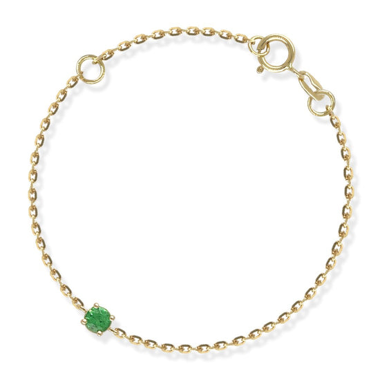 Emerald Diamond Bracelet - Baby FitaihiEmerald Diamond Bracelet