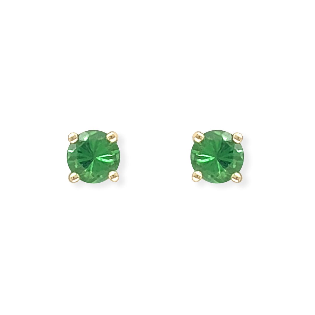 Emerald Diamond Earrings - Baby FitaihiEmerald Diamond Earrings