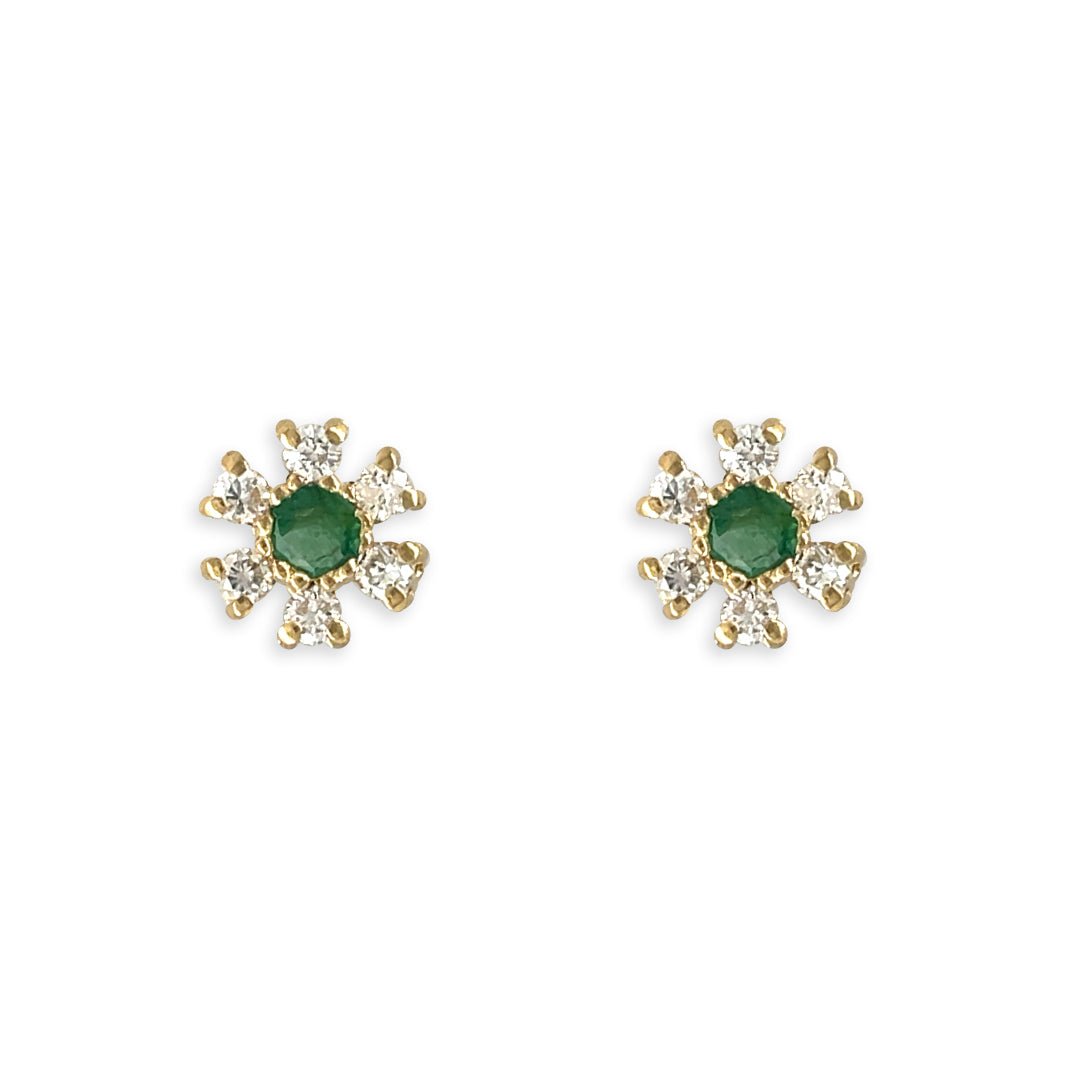 Emerald Earrings - Baby FitaihiEmerald Earrings