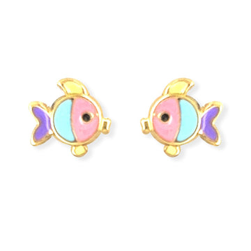 Fish Shape Earrings - Baby FitaihiFish Shape Earrings