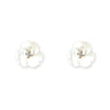 Diamond Floral Earrings
