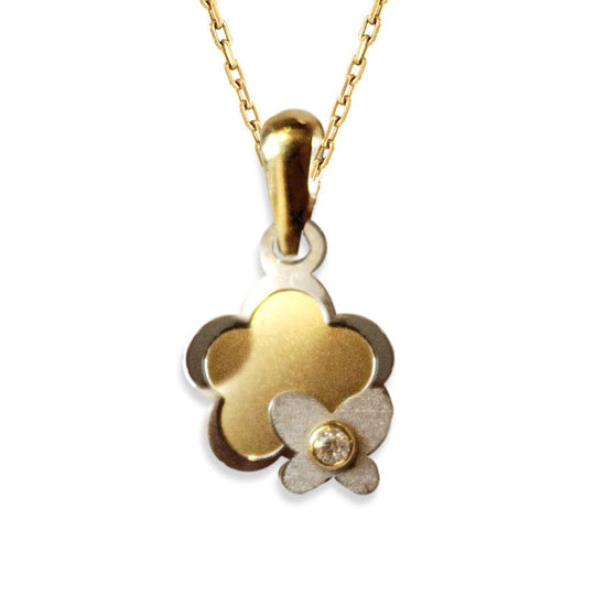 Flower shape Necklace - Baby FitaihiFlower shape Necklace