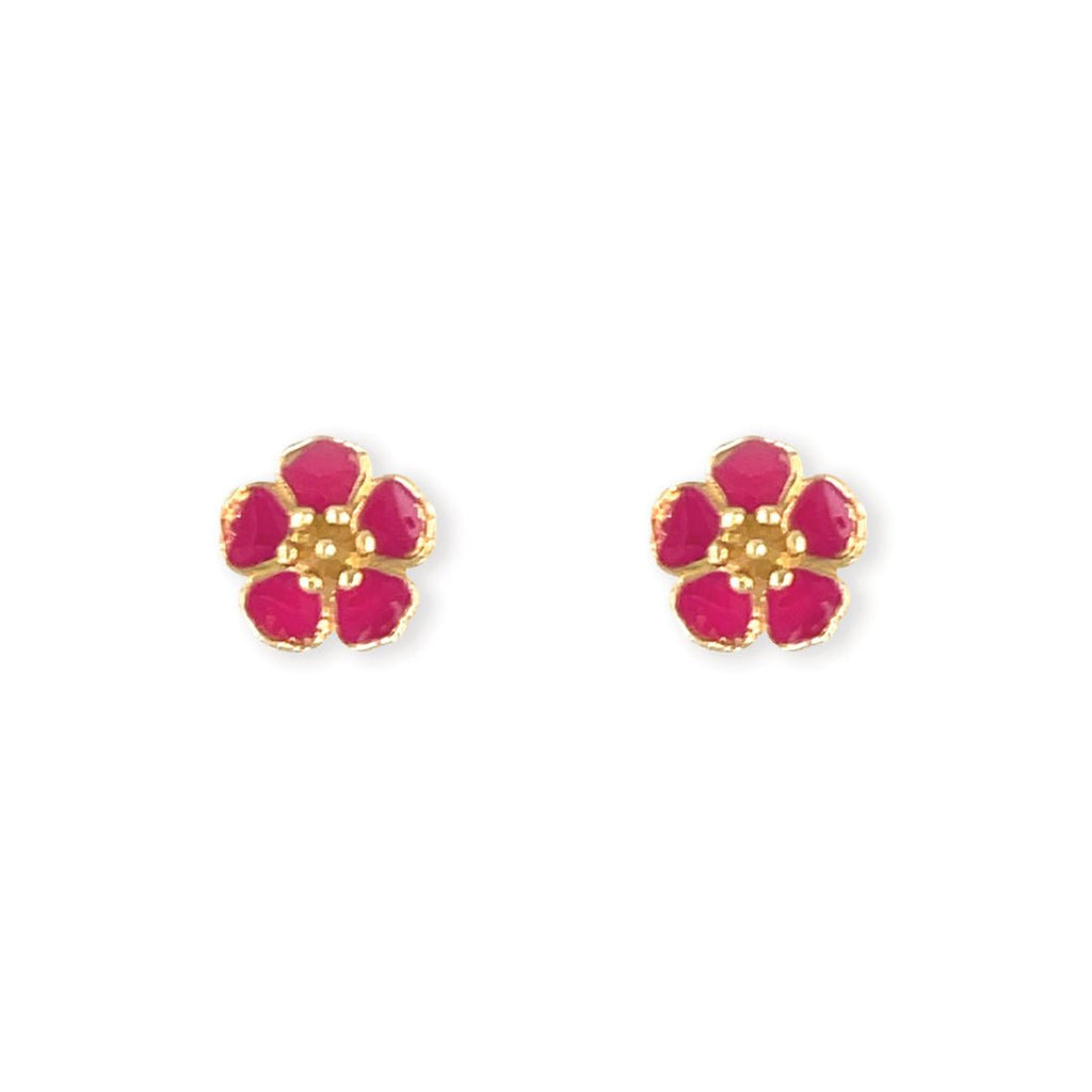 Fuschia flower Earring - Baby FitaihiFuschia flower Earring