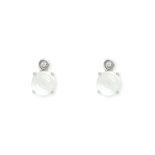 Gold and Diamond Earring - Baby FitaihiGold and Diamond Earring