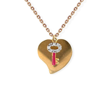 Heart and Key shape Pendant (Without Chain Only Pendant) - Baby FitaihiHeart and Key shape Pendant (Without Chain Only Pendant)