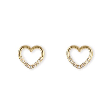 Heart Earrings - Baby FitaihiHeart Earrings