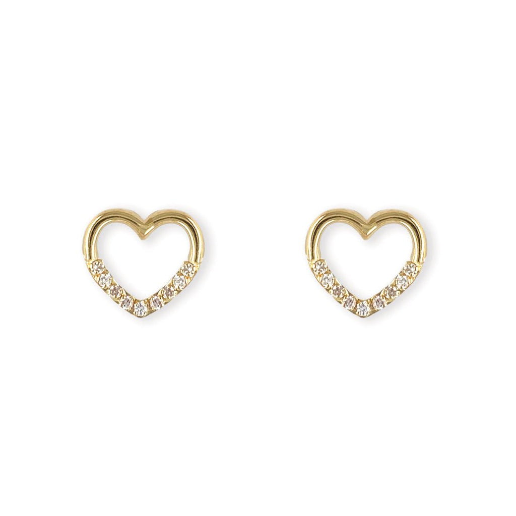 Heart Earrings - Baby FitaihiHeart Earrings