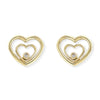 Heart Shape Gold and Diamond Jewelry Set - Baby FitaihiHeart Shape Gold and Diamond Jewelry Set