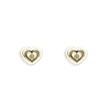 Heart Shape Gold & Diamond Set - Baby FitaihiHeart Shape Gold & Diamond Set