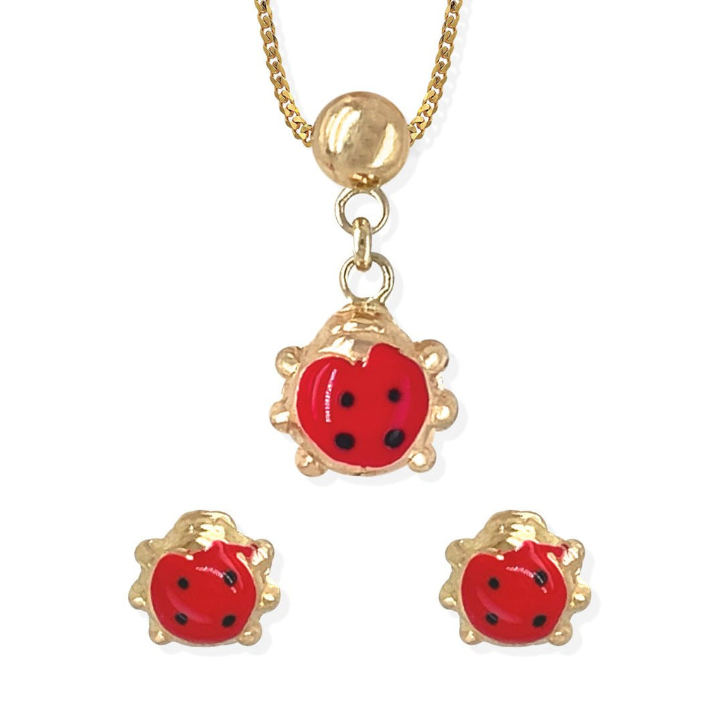 Ladybug Necklace - Baby FitaihiLadybug Necklace