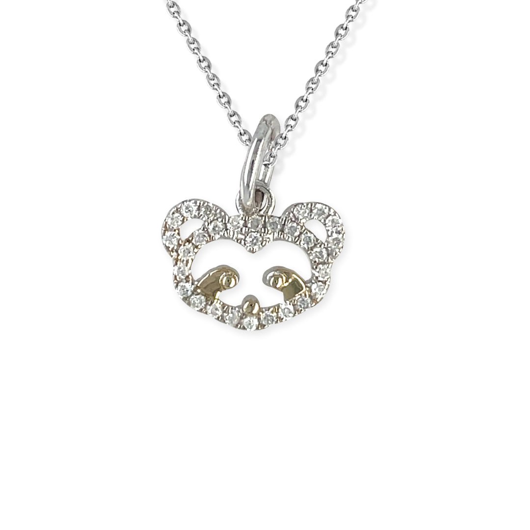 Maya & Friends Gold & Diamond Necklace - Baby FitaihiMaya & Friends Gold & Diamond Necklace