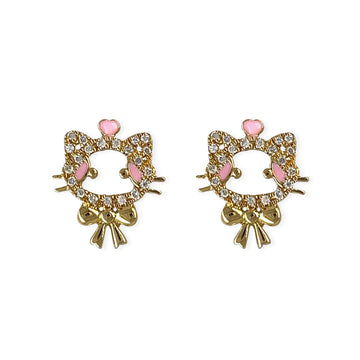 "Maya The Kitten" Earrings - Baby Fitaihi"Maya The Kitten" Earrings