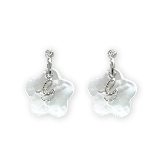 My Name Starts With "G" Flower Earrings - Baby FitaihiMy Name Starts With "G" Flower Earrings