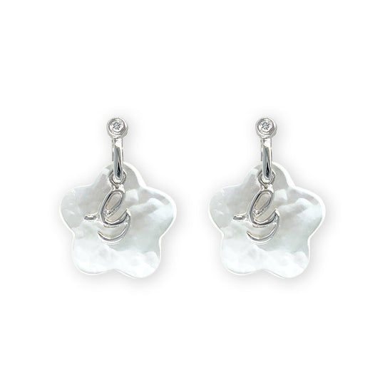 My Name Starts With "G" Flower Earrings - Baby FitaihiMy Name Starts With "G" Flower Earrings