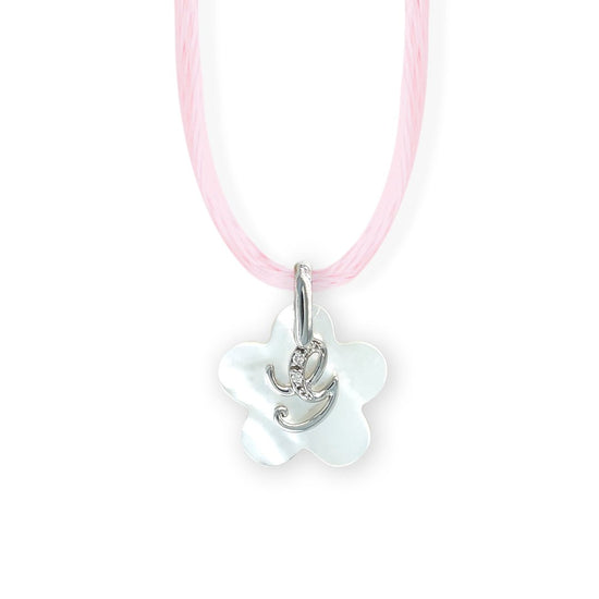 My Name Starts With "G" Flower Necklace - Baby FitaihiMy Name Starts With "G" Flower Necklace