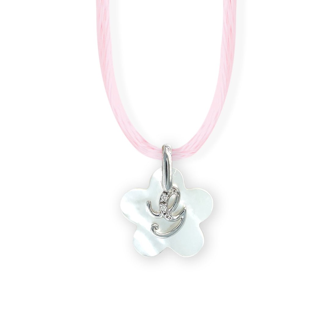 My Name Starts With "G" Flower Necklace - Baby FitaihiMy Name Starts With "G" Flower Necklace