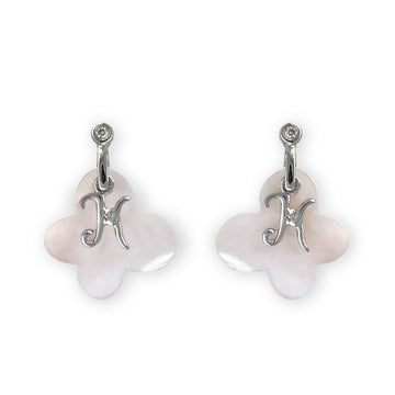 My Name Starts With "K" Butterfly Earrings - Baby FitaihiMy Name Starts With "K" Butterfly Earrings
