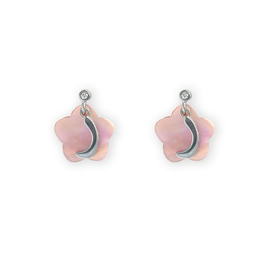 My Name Starts With "ر" Flower Earrings - Baby FitaihiMy Name Starts With "ر" Flower Earrings