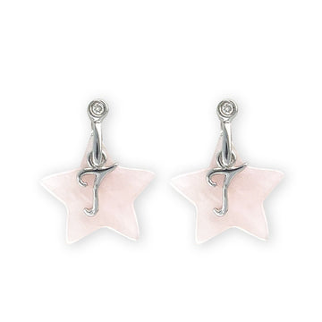 My Name Starts With "T" Star Earrings - Baby FitaihiMy Name Starts With "T" Star Earrings
