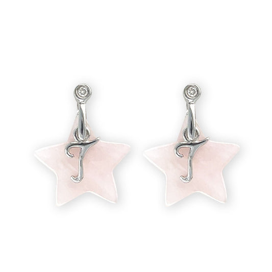 My Name Starts With "T" Star Earrings - Baby FitaihiMy Name Starts With "T" Star Earrings