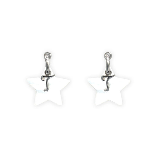My Name Starts With "T" Star Earrings - Baby FitaihiMy Name Starts With "T" Star Earrings