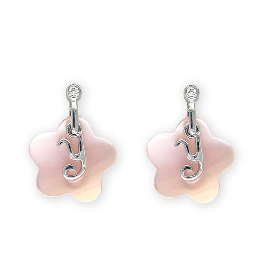 My Name Starts With "Y" Flower Earrings - Baby FitaihiMy Name Starts With "Y" Flower Earrings