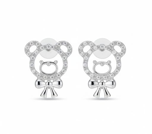 "Oscar The Teddy" Earrings - Baby Fitaihi"Oscar The Teddy" Earrings