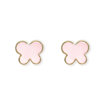 Pink Butterfly Earrings - Baby FitaihiPink Butterfly Earrings