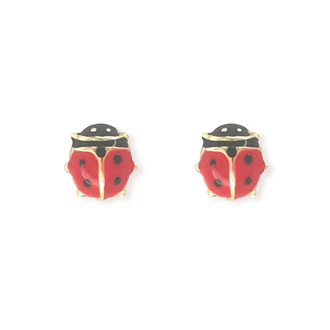 Red Ladybug Earrings - Baby FitaihiRed Ladybug Earrings