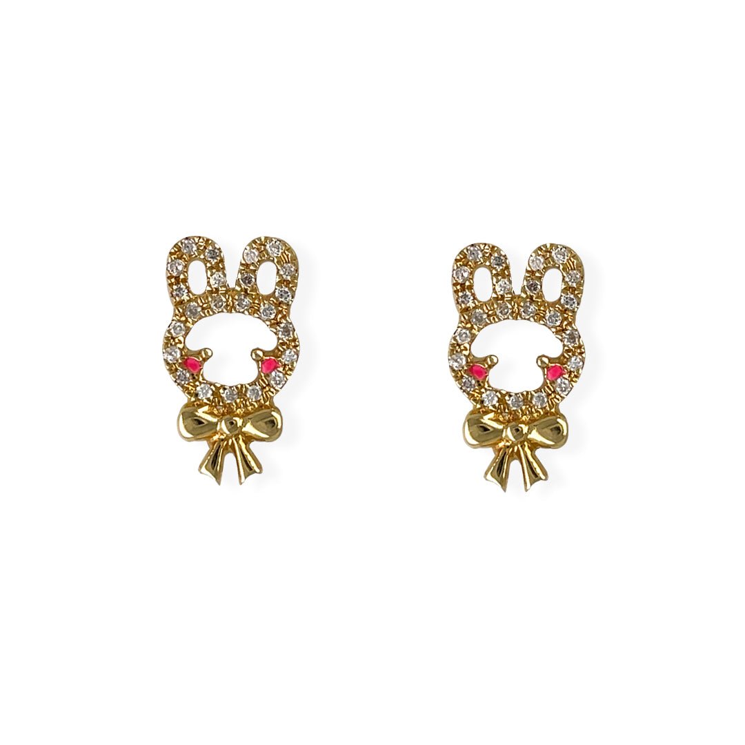 "Sherry The Bunny" Earrings - Baby Fitaihi"Sherry The Bunny" Earrings