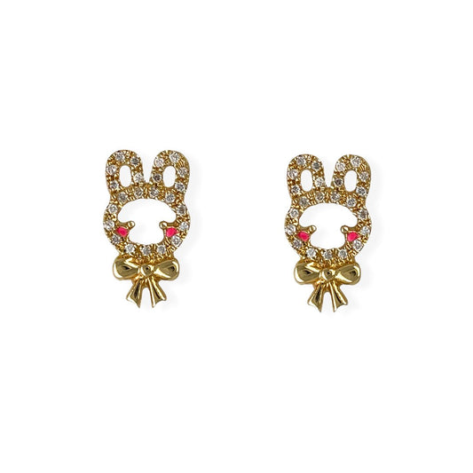 "Sherry The Bunny" Earrings - Baby Fitaihi"Sherry The Bunny" Earrings