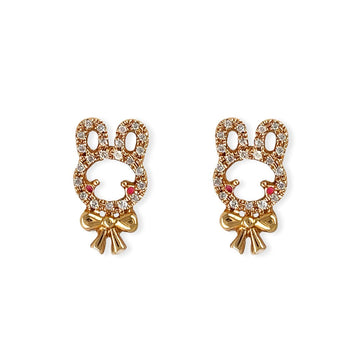 "Sherry The Bunny" Earrings - Baby Fitaihi"Sherry The Bunny" Earrings