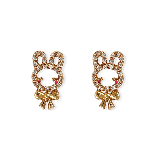 "Sherry The Bunny" Earrings - Baby Fitaihi"Sherry The Bunny" Earrings
