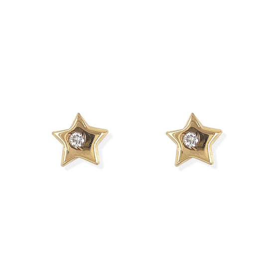 Star Shape Gold and Diamond Set - Baby FitaihiStar Shape Gold and Diamond Set