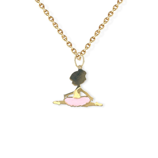 The Ballerina Gold Necklace - Baby FitaihiThe Ballerina Gold Necklace
