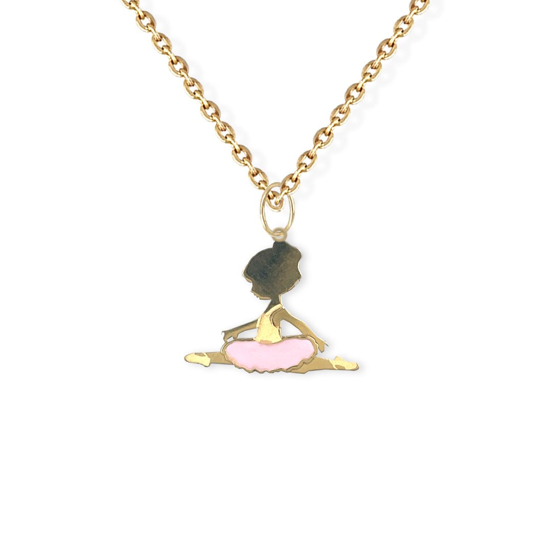 The Ballerina Gold Necklace - Baby FitaihiThe Ballerina Gold Necklace