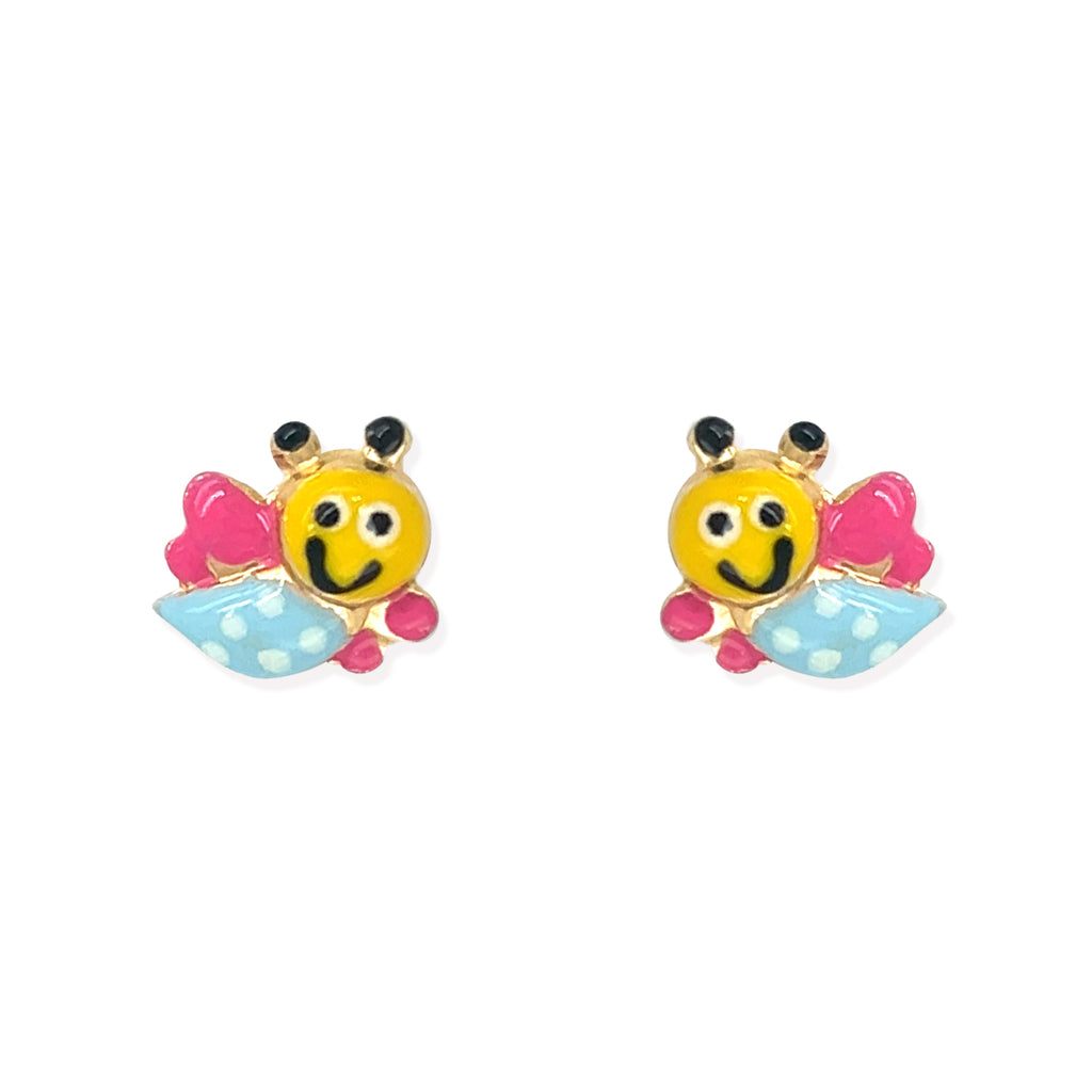 Happy Bee Earrings - Baby Fitaihi